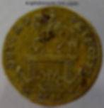 Jetton France 1792 Louis XVI - equestrian monument rev - Brass