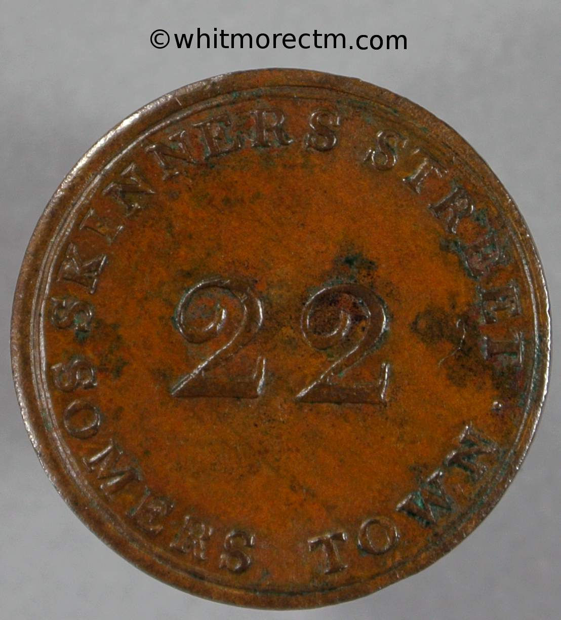 Unofficial Farthing London 2390 Joseph Clarke Oil & Colour Man Rare