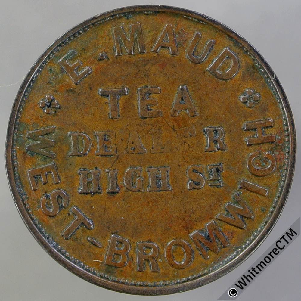 Unofficial Farthing West Bromwich 5040 E.Maud - Tea Dealer. Rare