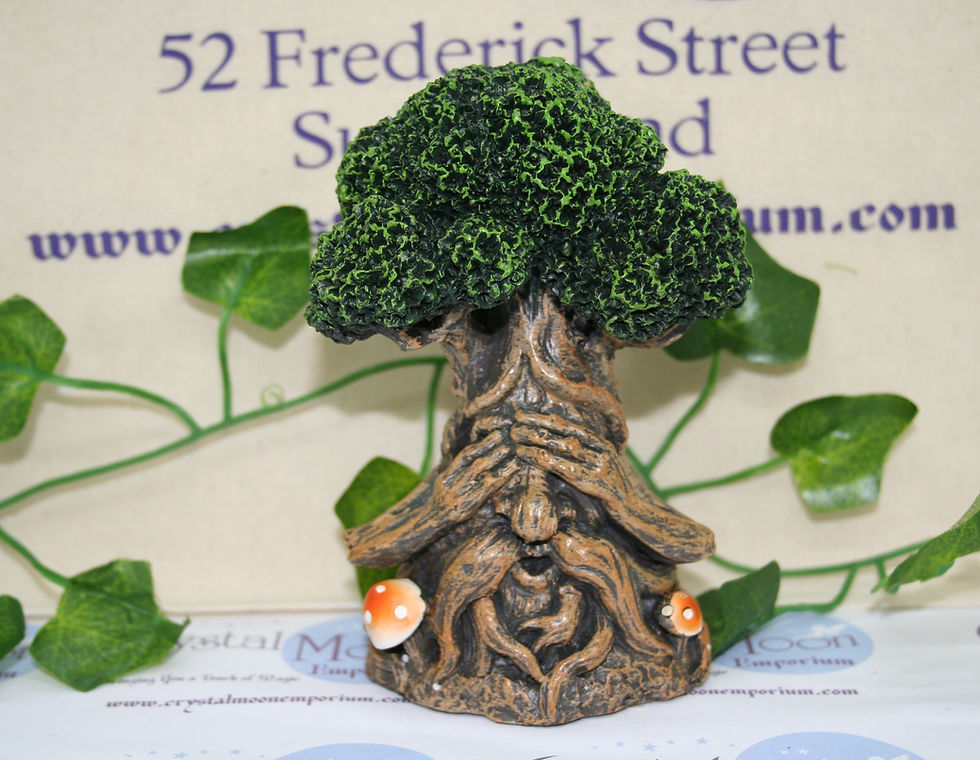 Thumbnail: Green Man See, Speak & Hear No Evil Ornaments
