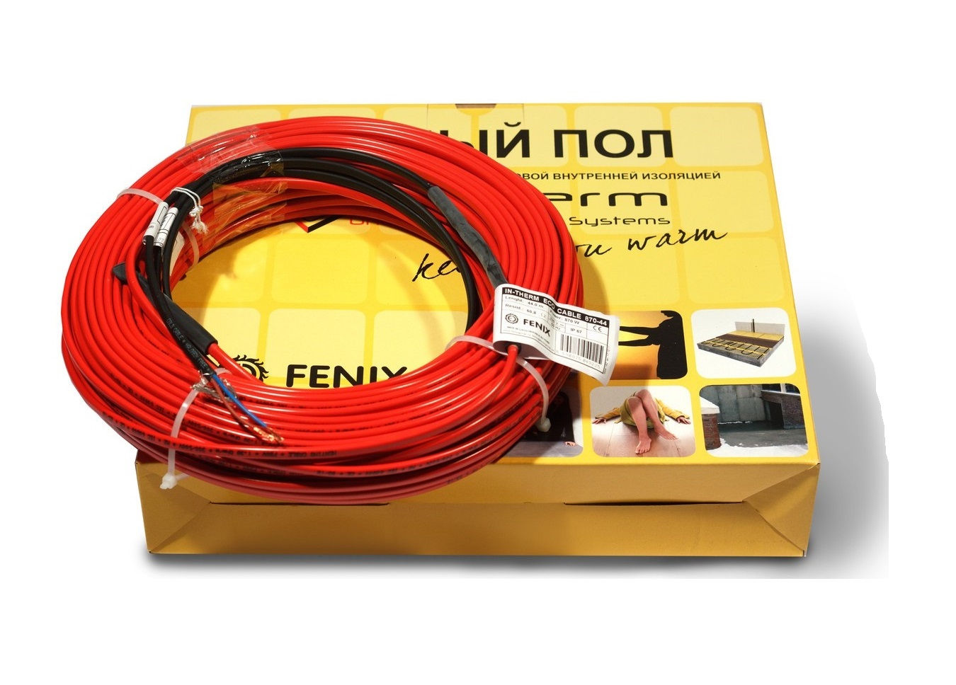 Нагрівальний кабель In-Therm Eco (Чехія) - від 72 грн