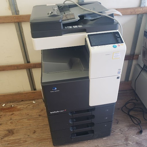 ☆彡KONCAMINOLTA ☆彡カラー複合機 bizhub C227 ☆彡印字良好