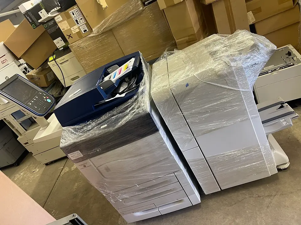 Thumbnail: Xerox C70 Press Color Laser Commercial Production Printer Copier Scan 75PPM