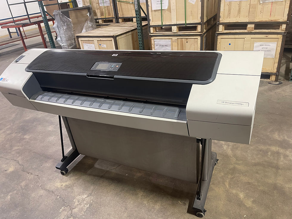 Thumbnail: HP DesignJet T1100ps Plotter Wide Format Color Printer