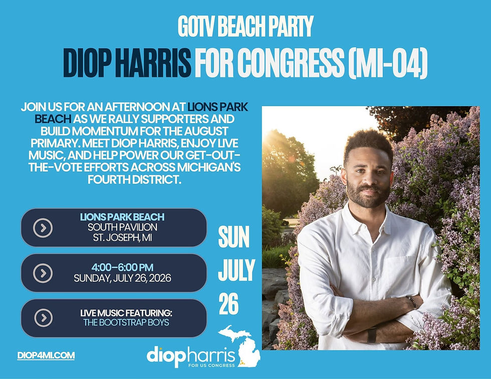 GoTV Beach Party at St. Joe Lions Park