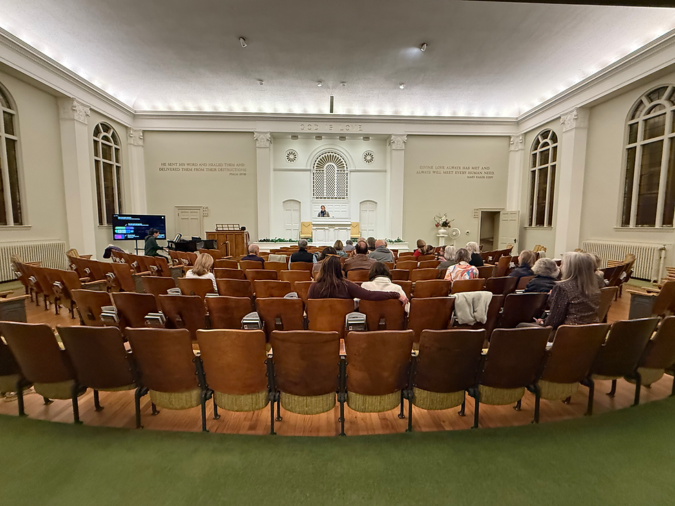 Wednesday Evening Testimony Services