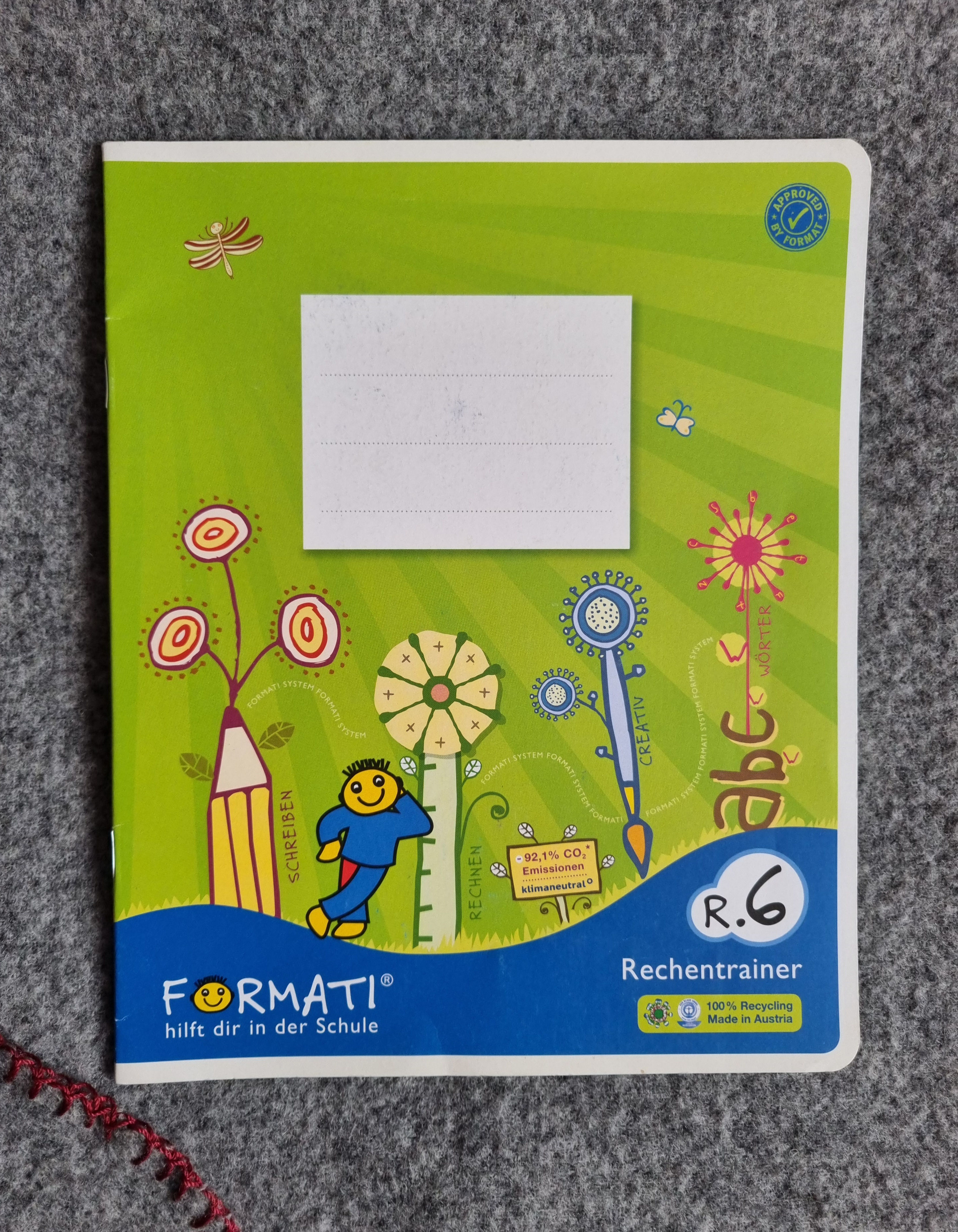 FORMATI® Rechentrainer R.6 — Austrian Maths Practice Book — Curated by Edusafari