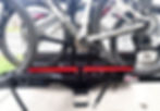 Thumbnail: Kody Technologies medium size double light set on a Cravot Cyberrack bike rack.