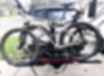 Thumbnail: Kody Technologies medium size double light set on a Cravot Cyberrack bike rack.