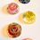 Thumbnail: Set of 7 domed Chakra with real pressed flowers