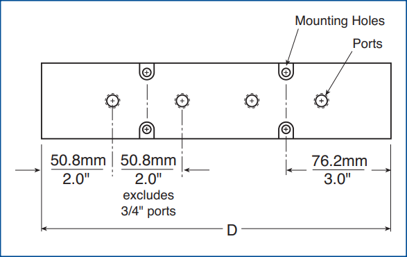 Thumbnail: 1-1/2" Aluminum Manifold