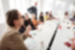 Research collaboration meeting about dysgraphia