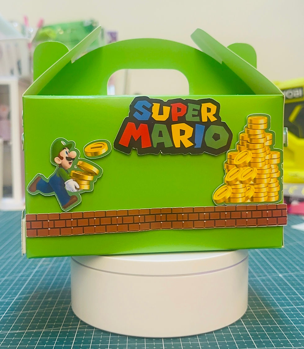 Thumbnail: Luigi - Super Mario Birthday Box (6 Box Set)