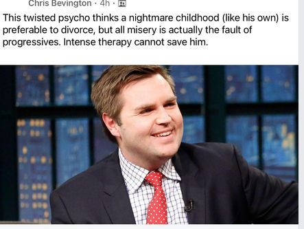 JD Vance Shows just how crazy he is…