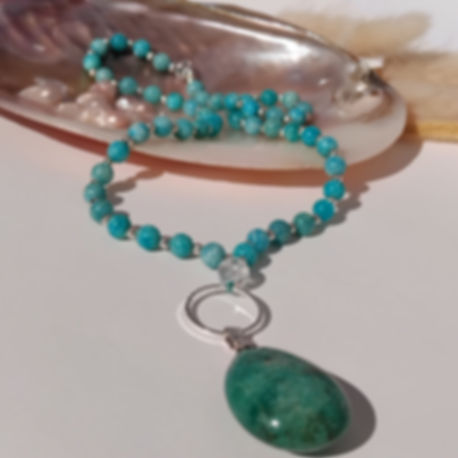 Le collier Amazonite