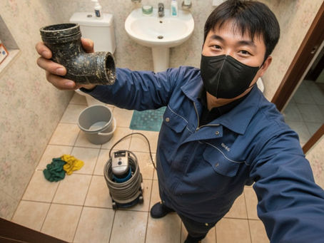 하수구배관이막히는이유 원인과해결방법