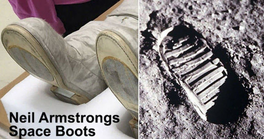 NASA moon Landing was Fake because the Boots of Neil armstrong doesnt match with the Pic of his Spacesuit , Here is the Truth -