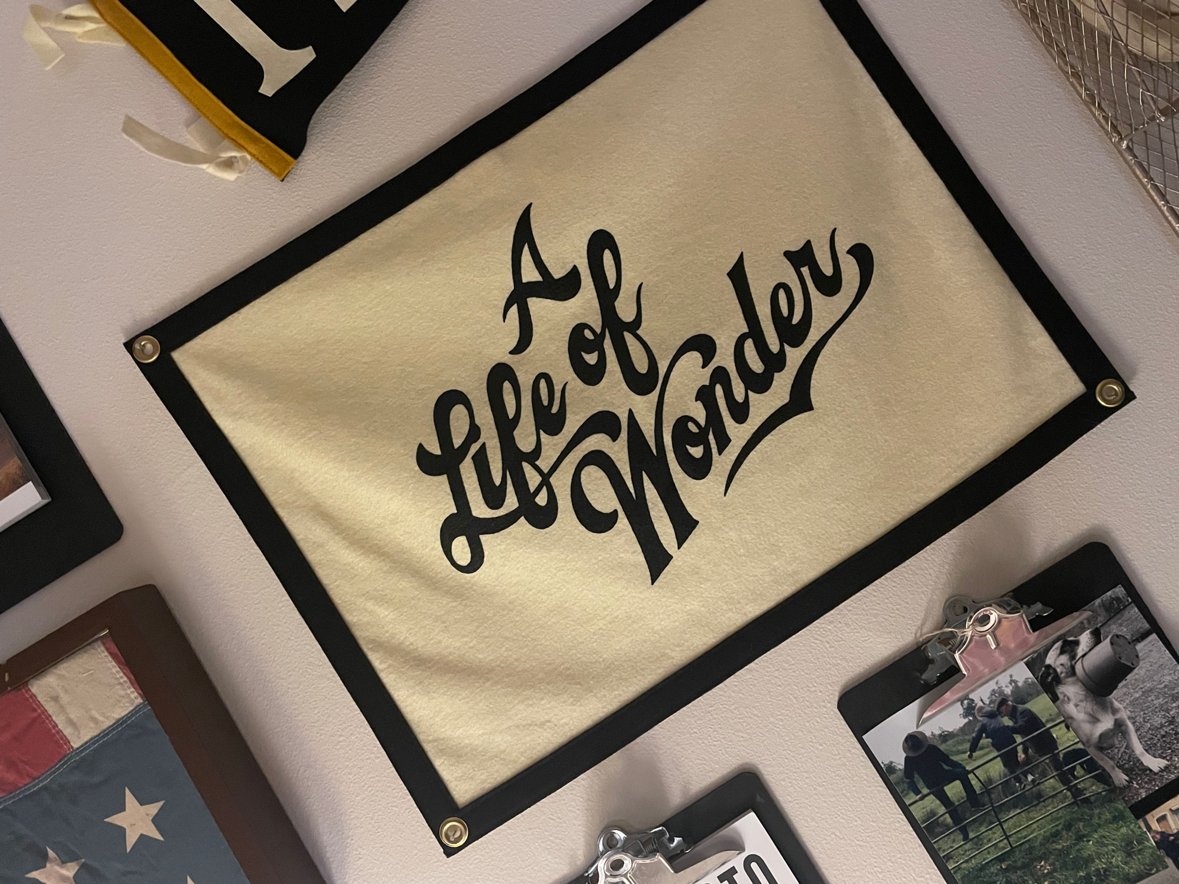 A Life of Wonder Flag