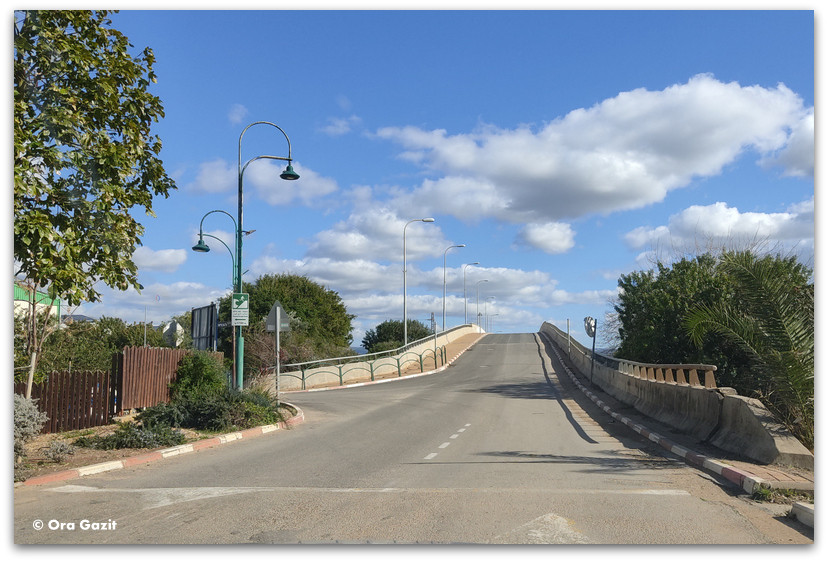 כביש הגישה למושב - טיול בשבי ציון - אטרקציות בשבי ציון