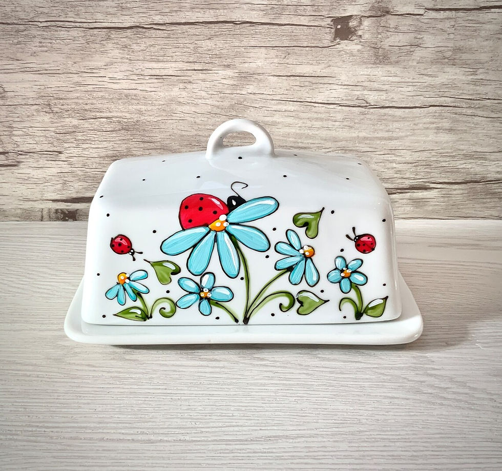 Ladybug Butter Dish - Boris & Co.