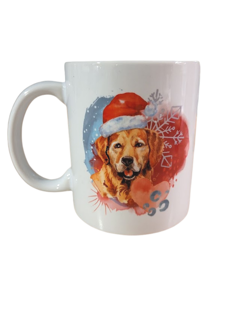 Miniature : Tasse de Noël Golden retreiver