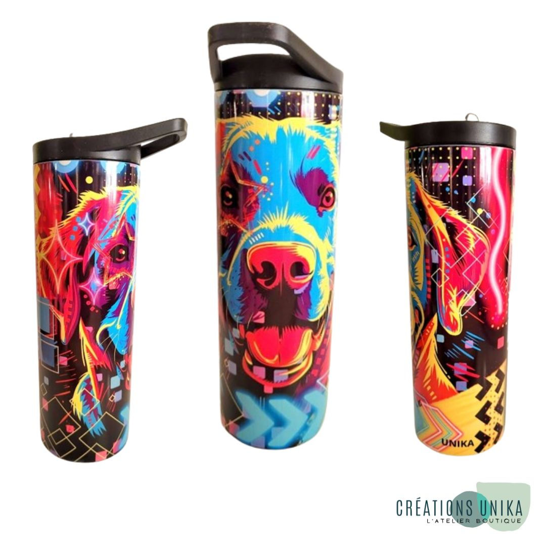 20 oz bottle. 2 in 1 - Labrador