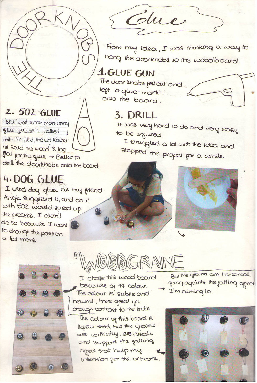 Wood & Glue Experiment