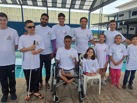 Paratletas da Natação participam dos Jogos Escolares do Estado de São Paulo