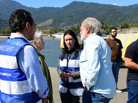 Colucci recebe secretária estadual e reforça parceria por mobilidade, saneamento e obras estruturantes em Ilhabela