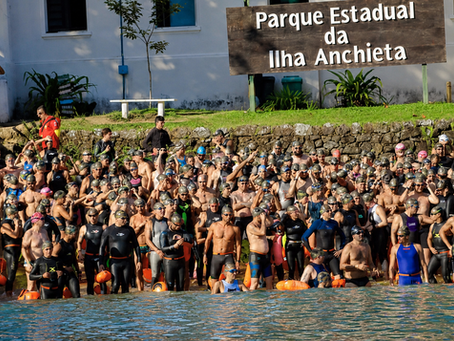 Aquamundo Ilha Anchieta reúne 850 nadadores em Ubatuba neste sábado