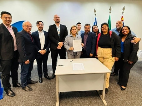 Prefeita Flavia Pascoal firma convênio para construção do Residencial Esperança I