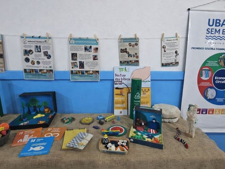 Reciclagem de bitucas vira ferramenta de educação ambiental em escola de Ubatuba