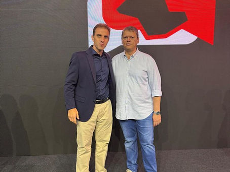 Mateus Silva participa de encontro com Tarcísio de Freitas para fortalecer parceria e investimentos