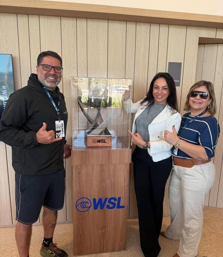 Ubatuba busca sediar etapa da WSL e inicia articulação com a liga internacional
