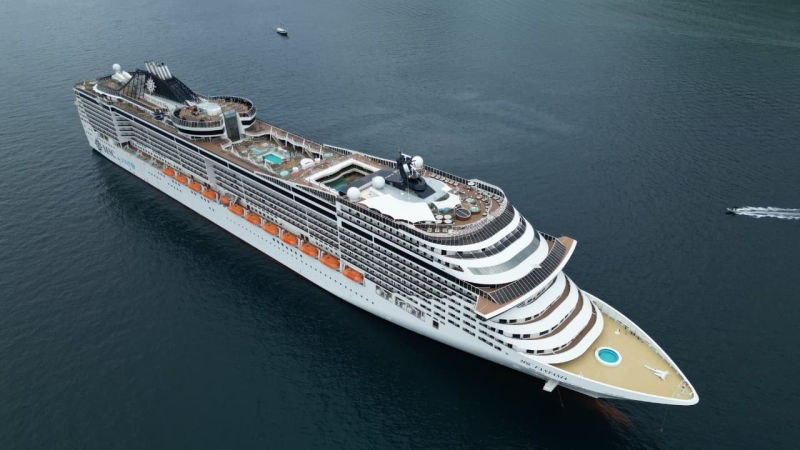 Ilhabela recebe dois navios de cruzeiro no mesmo dia e concentra cerca de 8 mil visitantes