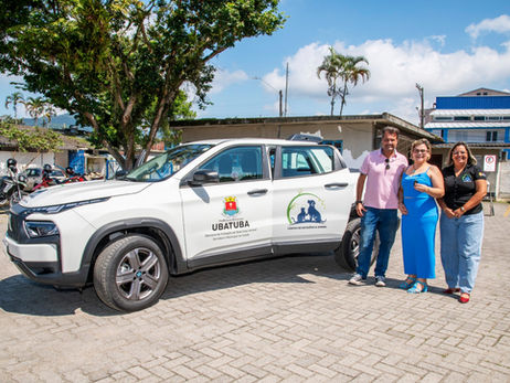 Ubatuba amplia estrutura de atendimento animal com novo veículo do CRA