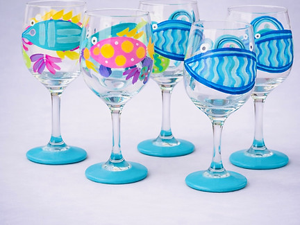 Small Wine Glass Set GO Fish & Snarky.jpg