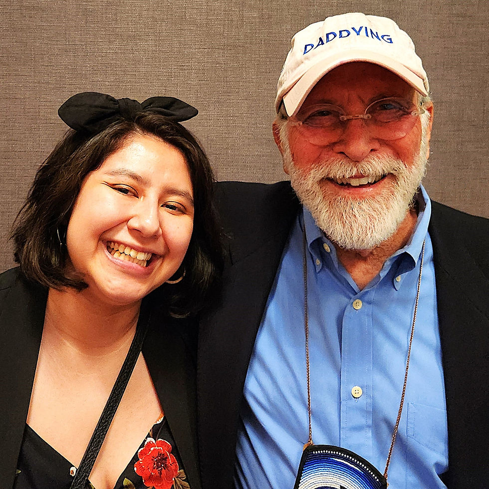 Allan & D3F producer Julietta, Fathers & Families Coalition of America conference, April 2025