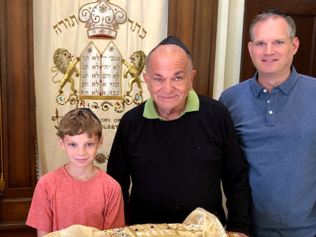 When the Native Son Returns...Accompanied By His Own Son and Grandson