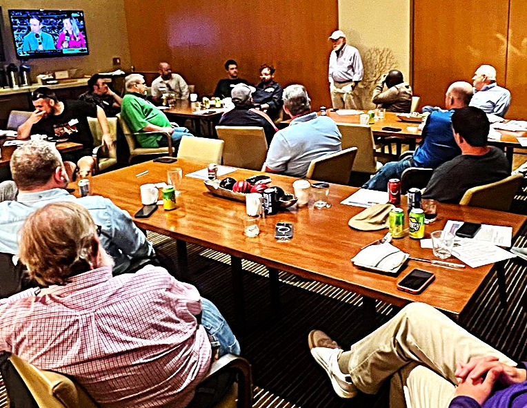 Using the power of film to spur discussion while meeting with a brotherhood of dads in Chicago