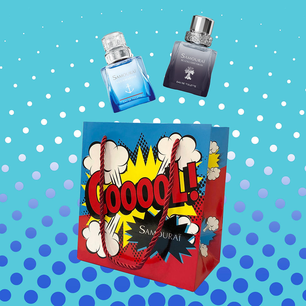 異なる個性を香りで表現するサムライの、頼れる小さな実力派「30mL」が再登場!