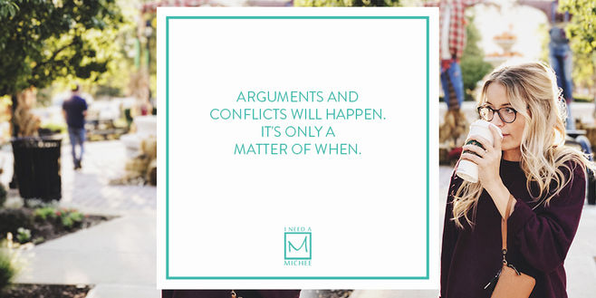 Resolving Arguments and Conflicts is a Two-Way Street