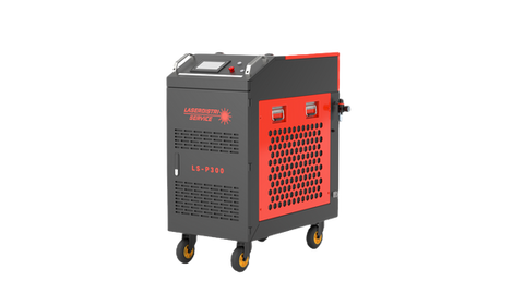"Découvrez la LS-P300, une machine de nettoyage laser pulsé de 300W à refroidissement liquide, conçue pour un fonctionnement continu 24/24. Idéale pour un nettoyage industriel intensif, elle offre une performance inégalée pour éliminer les contaminants, oxydes et revêtements sur toutes surfaces. Disponible en France, la LS-P300 garantit durabilité, précision et efficacité pour vos applications les plus exigeantes."