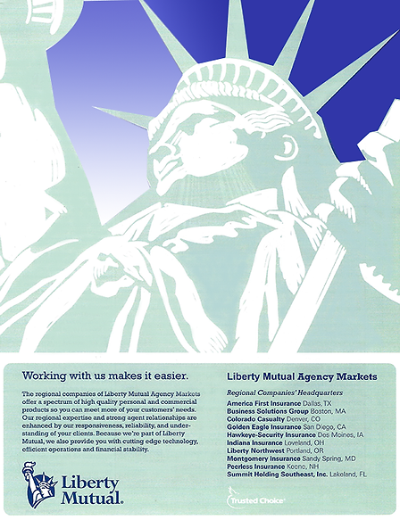Print advertisement of Liberty Mutual