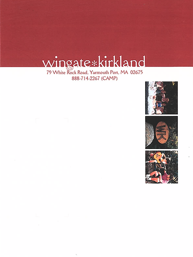 Camp Wingate Kirkland Back Cover