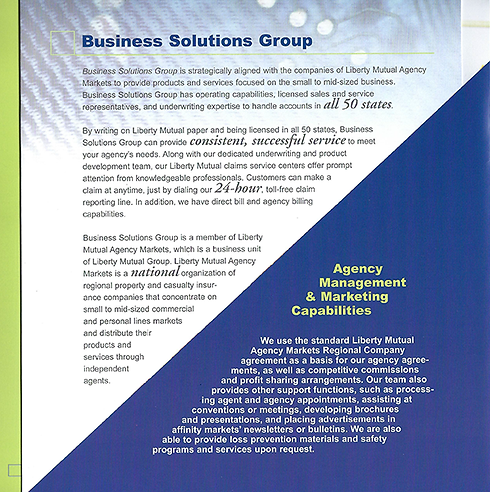 Liberty Mutual Brochure Page 2