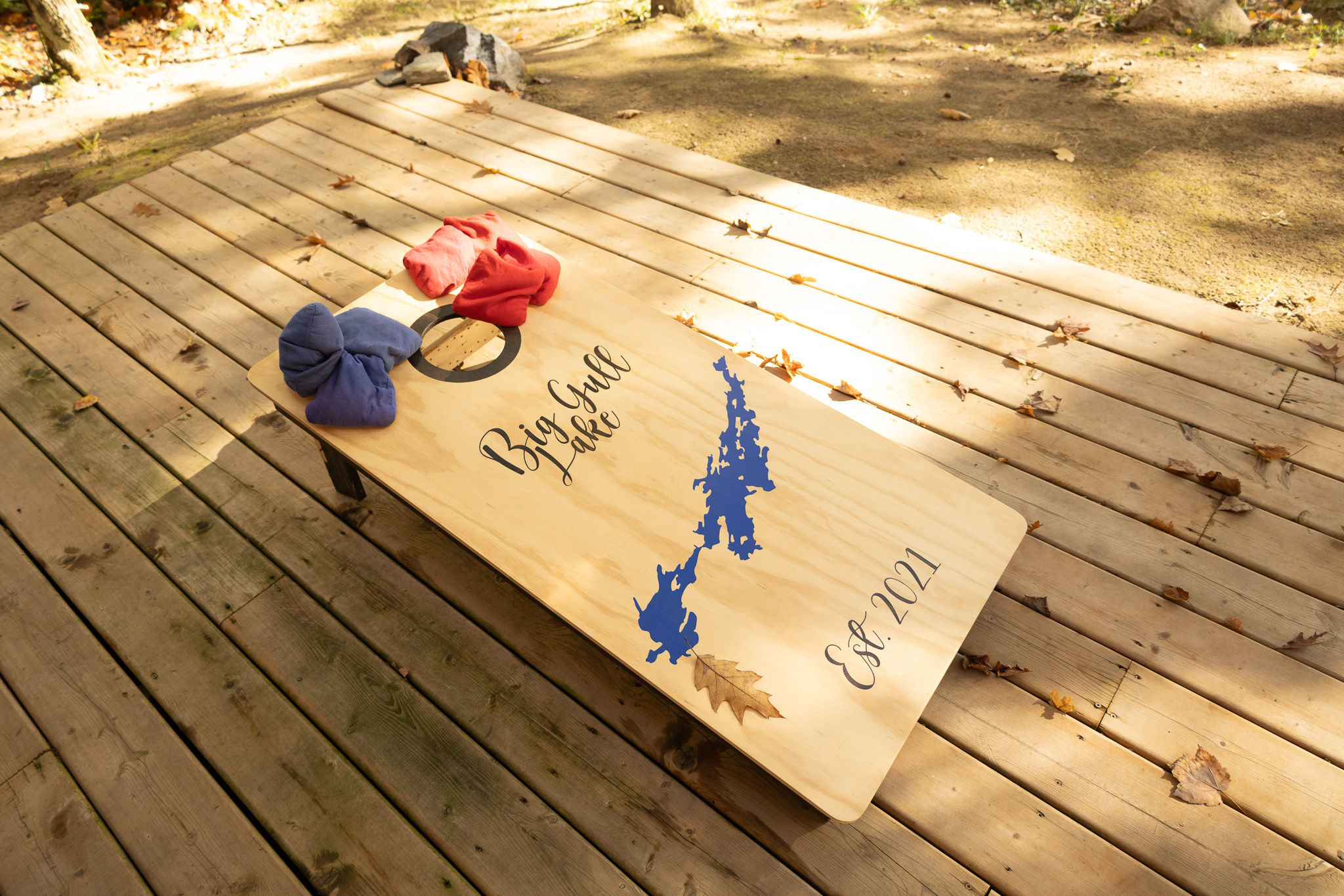 Bean Bag Toss Custom Boards