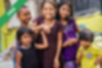Five children smiling