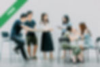 People meeting in an office