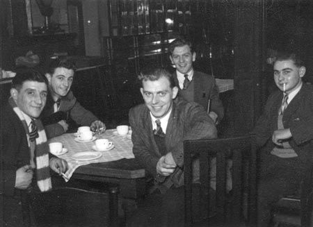 Eydon Lads on a Night Out early 1950s